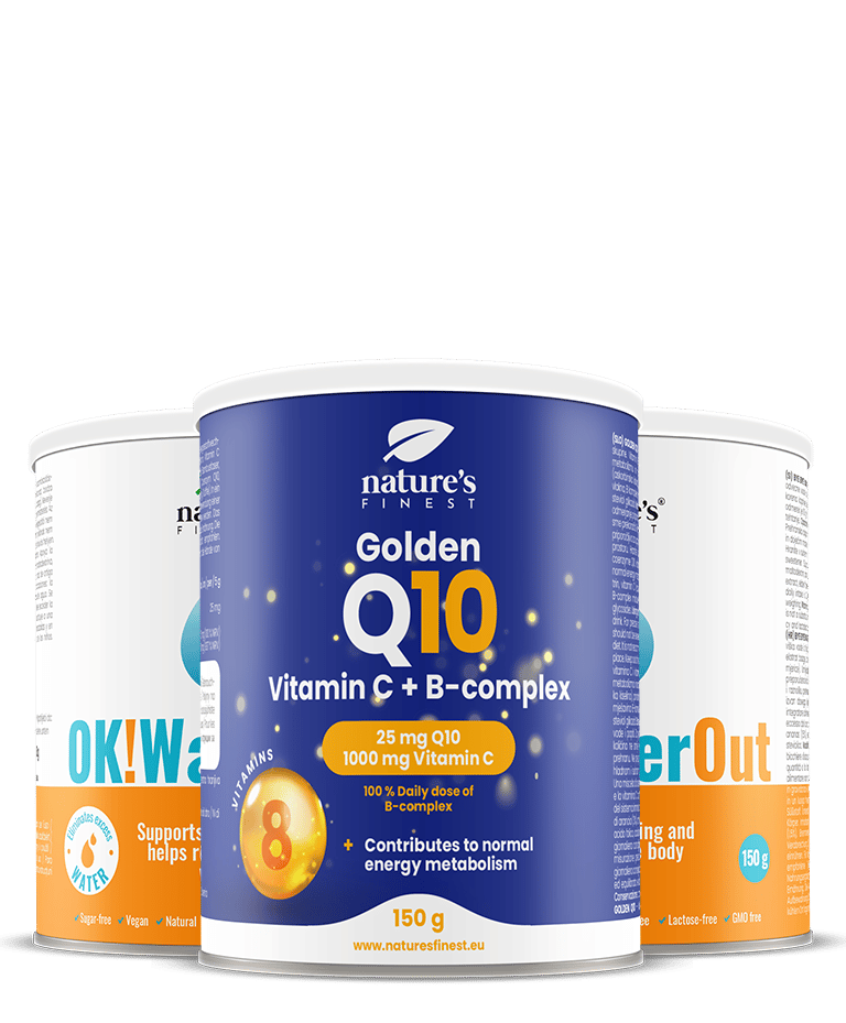 2x OK!WaterOut + Golden Q10 GRATIS